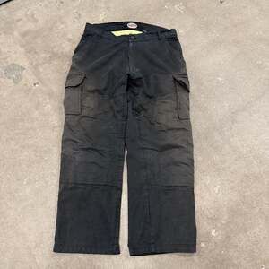 Sliders Motorcycle Reinforced Armor Kevlar Cargo Pants Size Men 32x30 Black